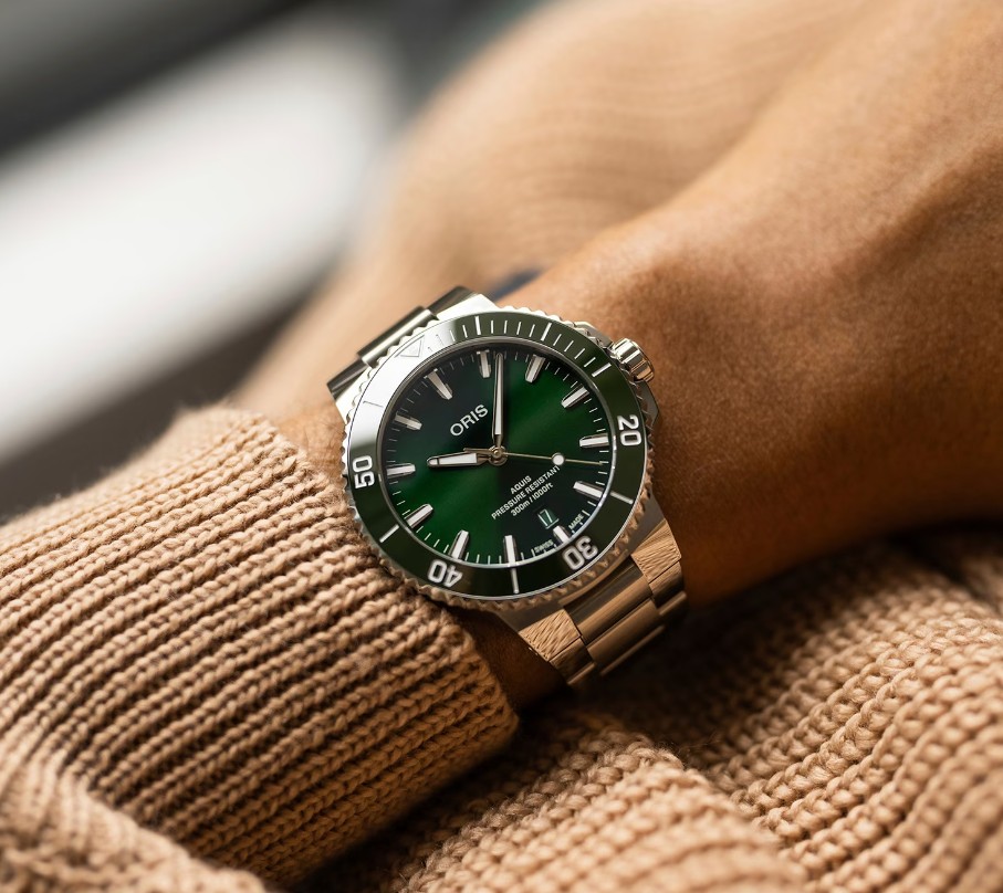 ORIS  Мужские швейцарские часы, автоматический механизм, сталь, 41,5 мм